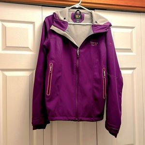 Mountain Hardwear Soft Shell Purple Jacket XL